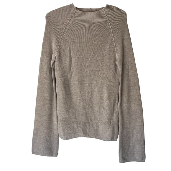 Banana Republic Cream Open Back Sweater Size Small - Picture 1 of 11